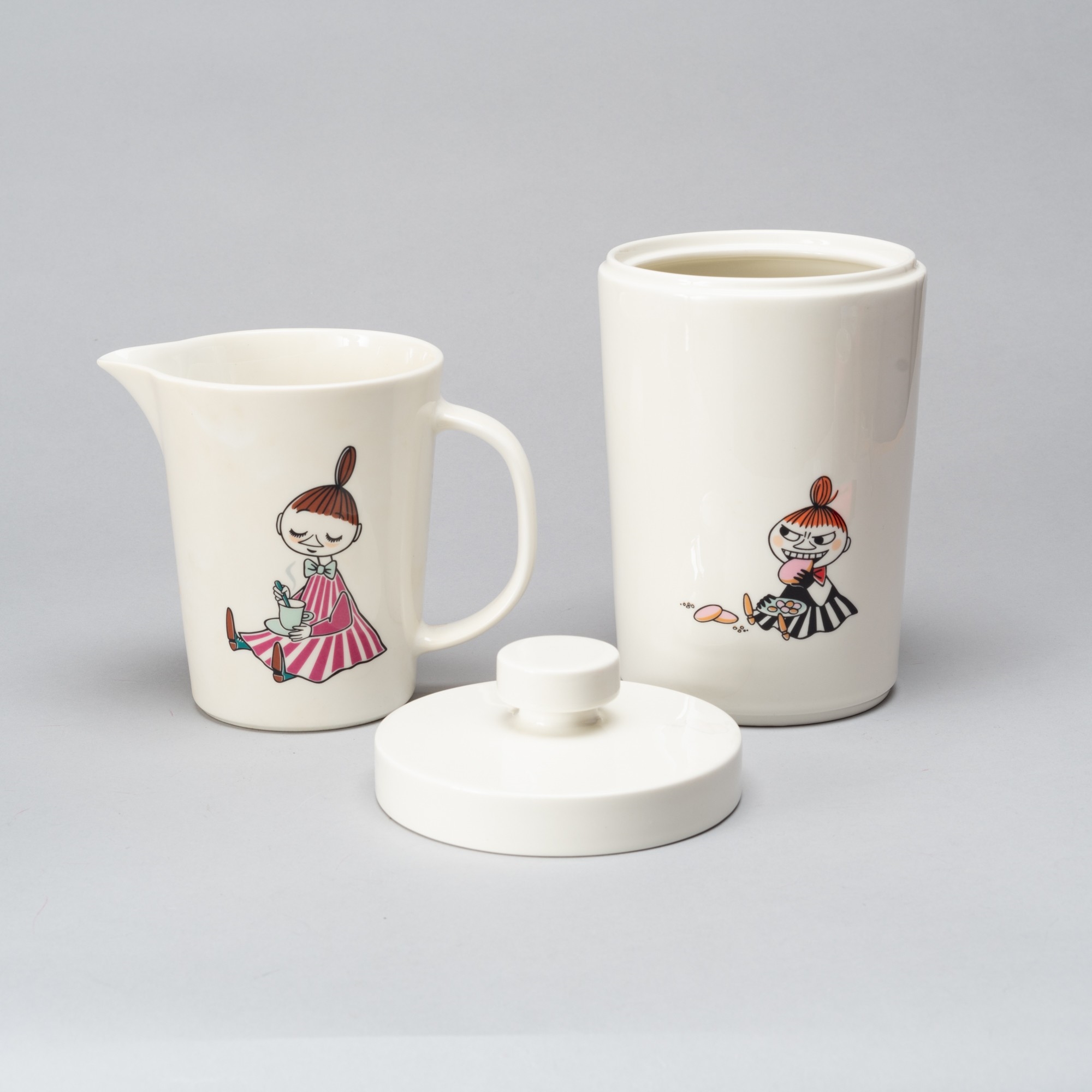 Moomin Arabia Pitcher 1L Clear – Glass Jug