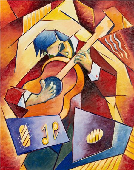 Kitaransoittaja by Pertti Piipponen