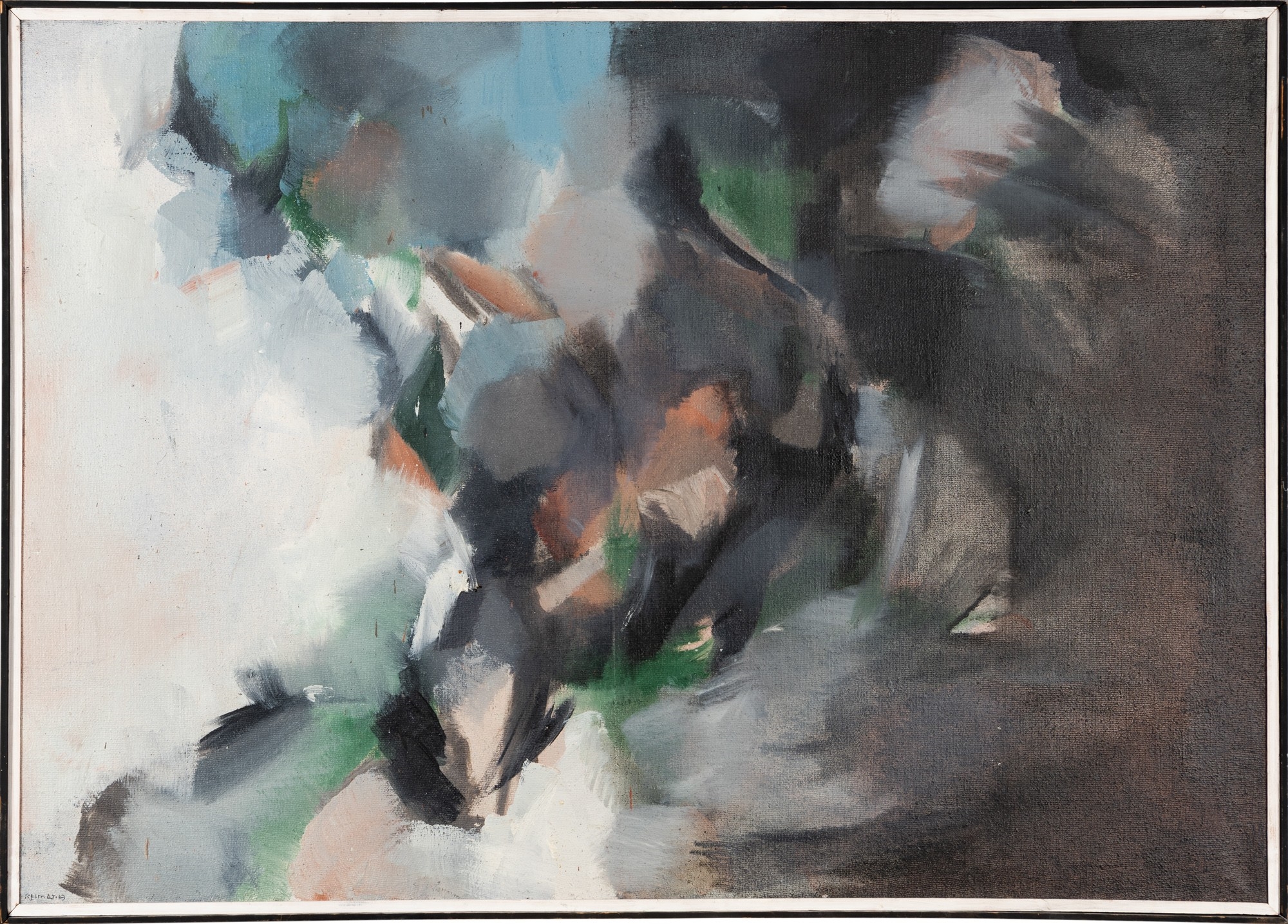 Artwork by Olli Reiman, Composition, Made of oil