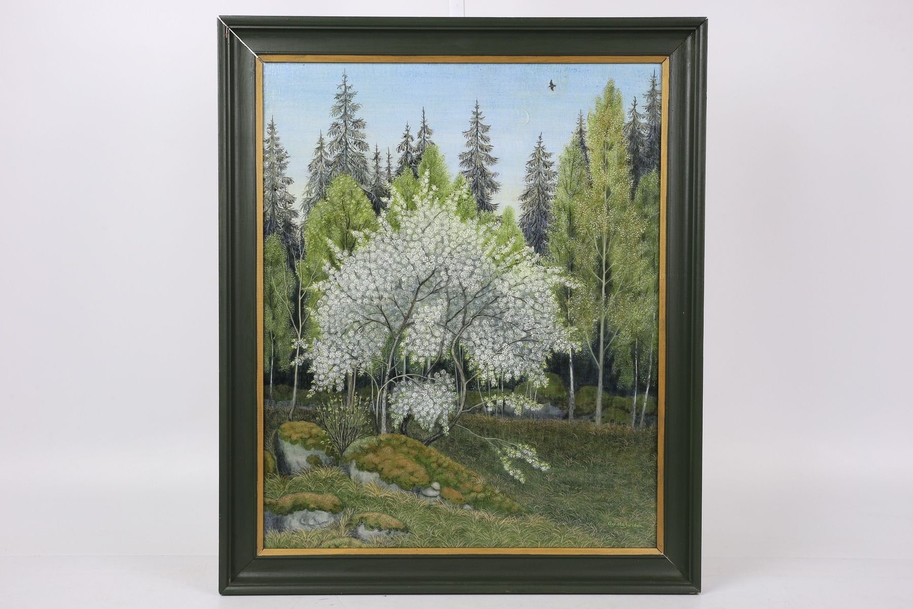 Artwork by Agneta Swidén, Information, Made of oil on panel