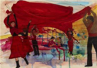 Figürlü Kompozisyon - Nihat Karaman