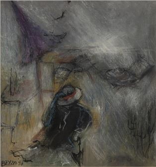 Şemsiyeli Kadın - Beyza Gönensay