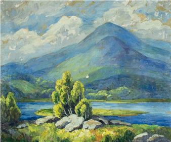 River Landscape - Sara Mae Hess