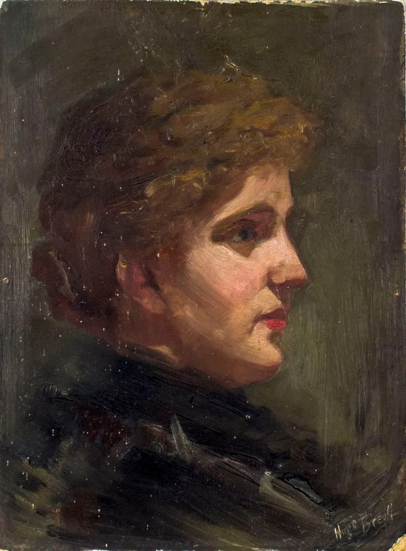 Hugo Breul | Portrait of Woman | MutualArt