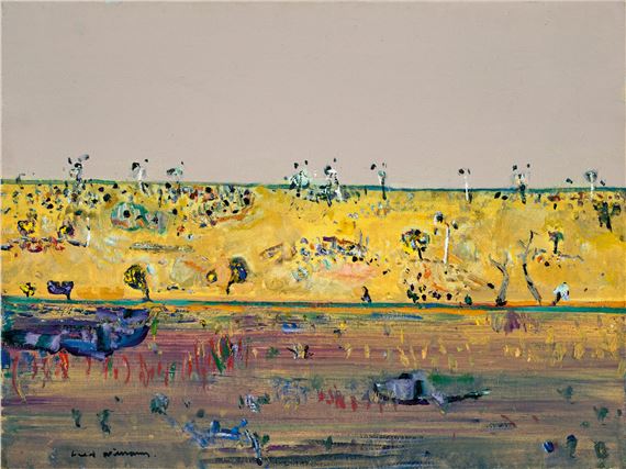 SUMMER LANDSCAPE by Fred Williams, 1973