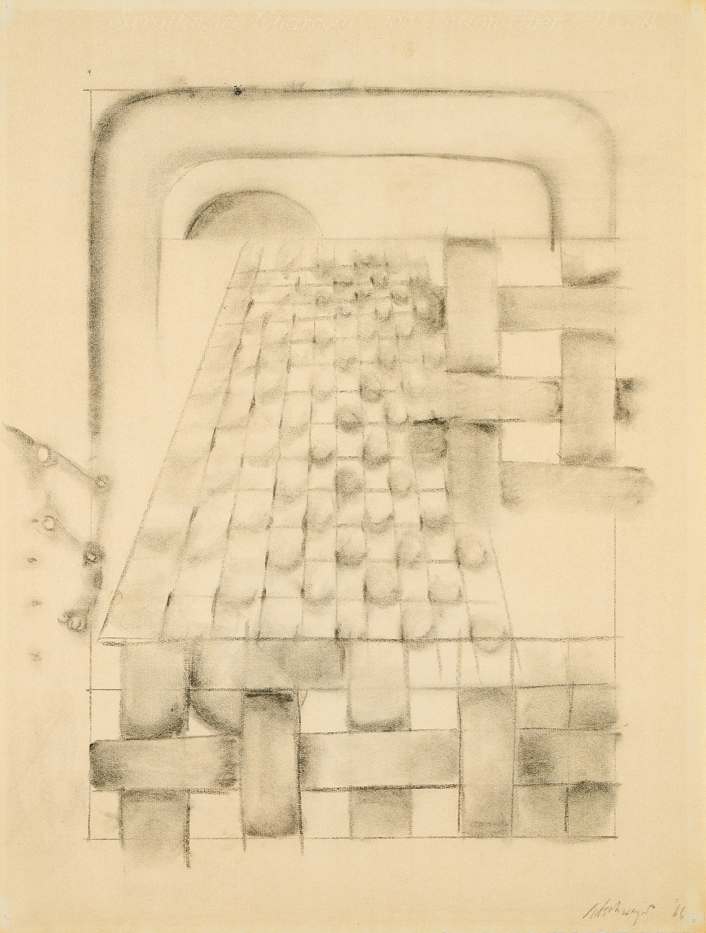 Artwork by Richard Artschwager, Untitled., Made of Graphite