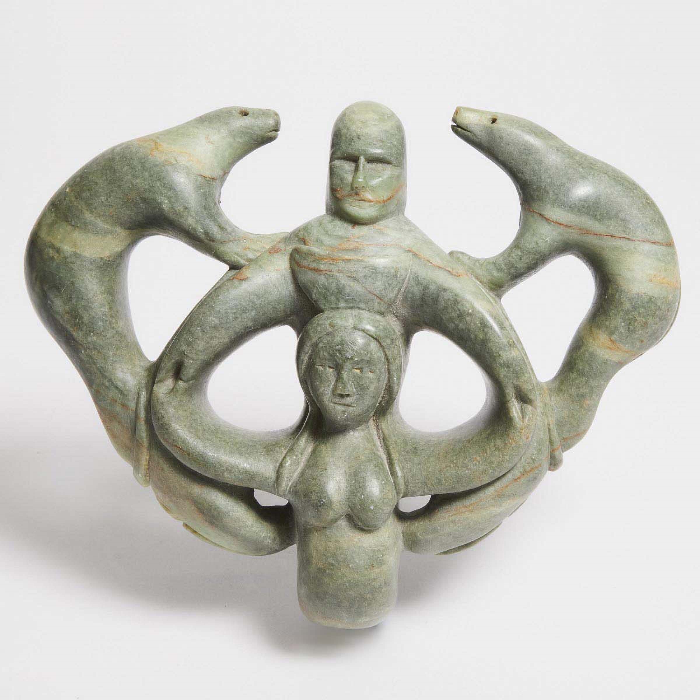 Abraham Apakark Anghik Ruben | COMPOSITION WITH SEDNA AND QULLIQ ...