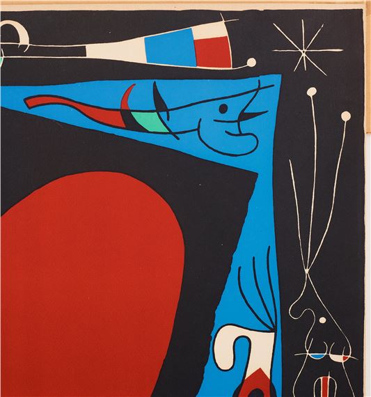 Joan Miró | La Femme au Miroir (1957) | MutualArt