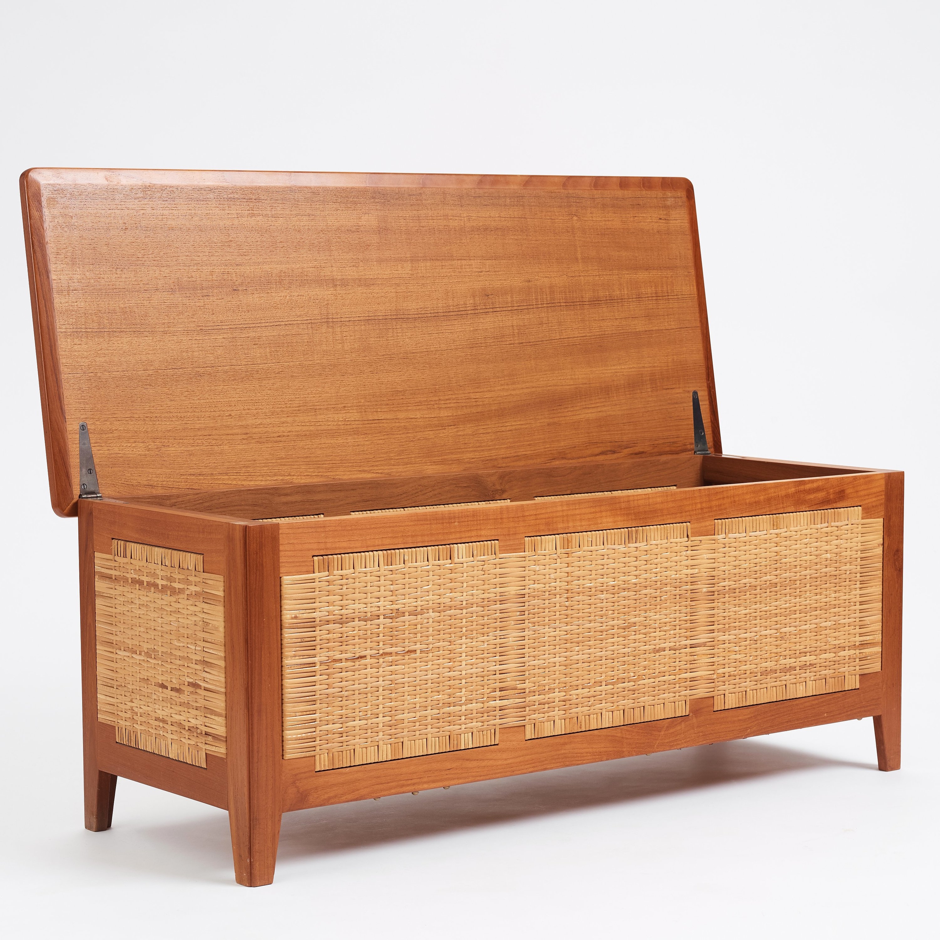Artwork by Kai Winding, a 'PH52' sideboard, Poul Hundevad, Denmark 1950-60s., Made of Teak