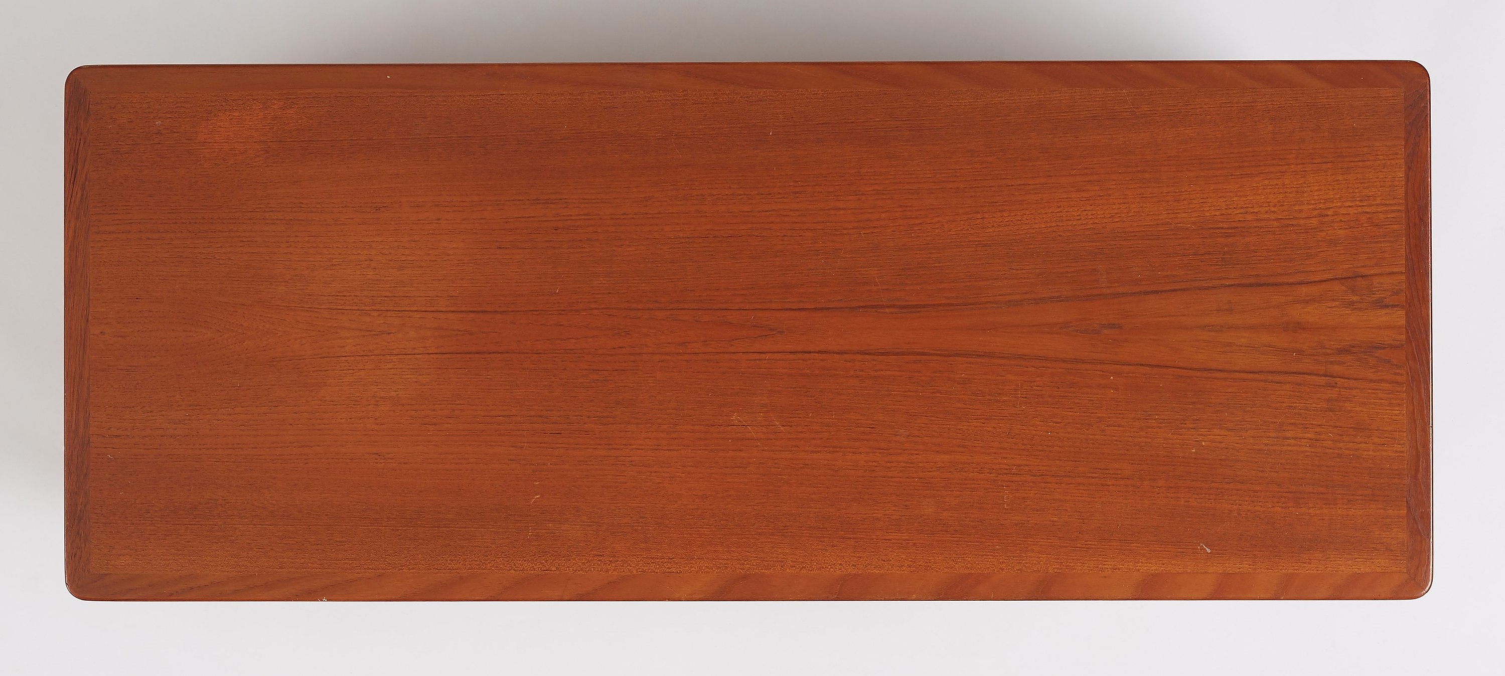 Artwork by Kai Winding, a 'PH52' sideboard, Poul Hundevad, Denmark 1950-60s., Made of Teak