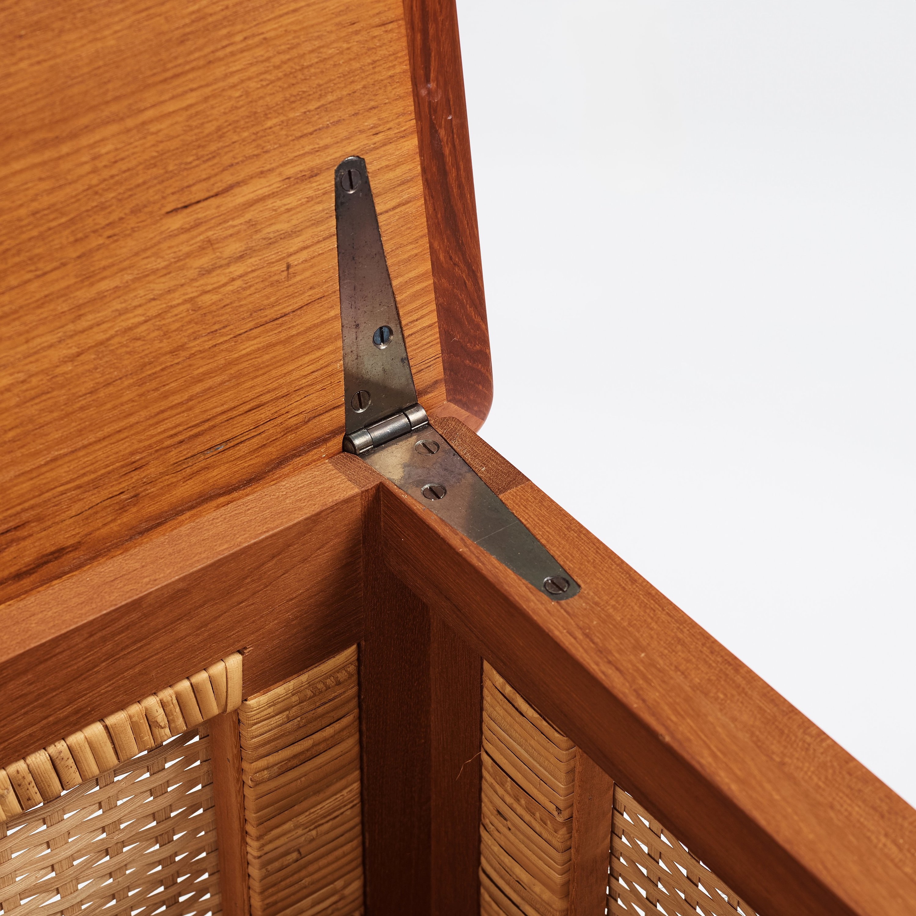 Artwork by Kai Winding, a 'PH52' sideboard, Poul Hundevad, Denmark 1950-60s., Made of Teak