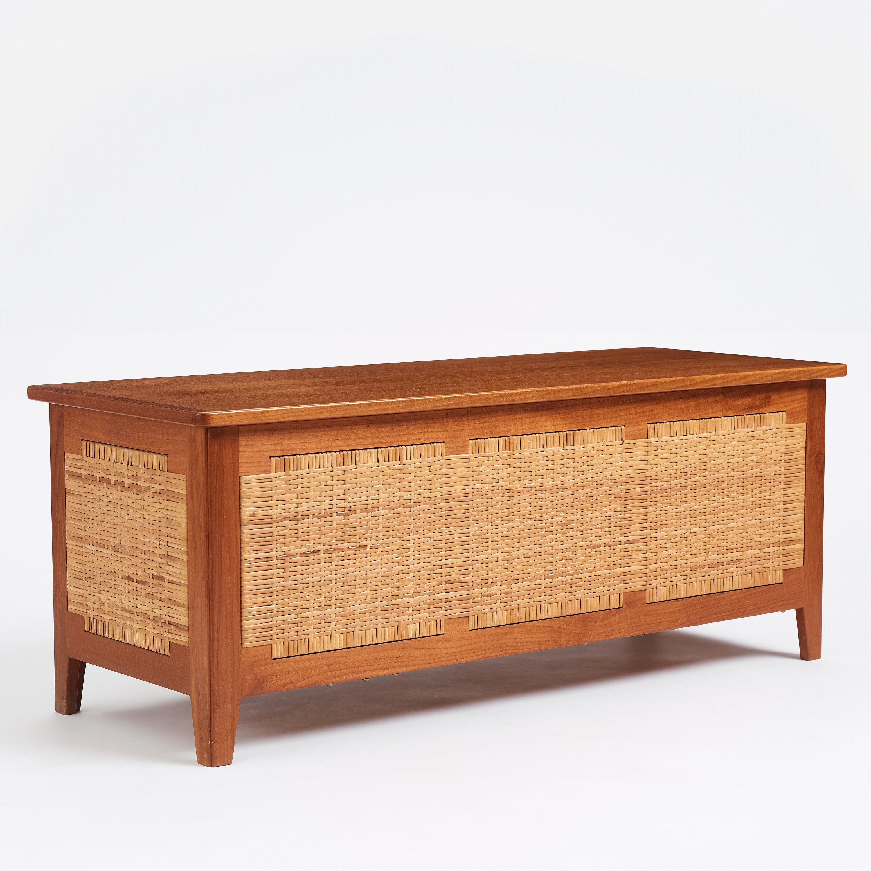 Artwork by Kai Winding, a 'PH52' sideboard, Poul Hundevad, Denmark 1950-60s., Made of Teak