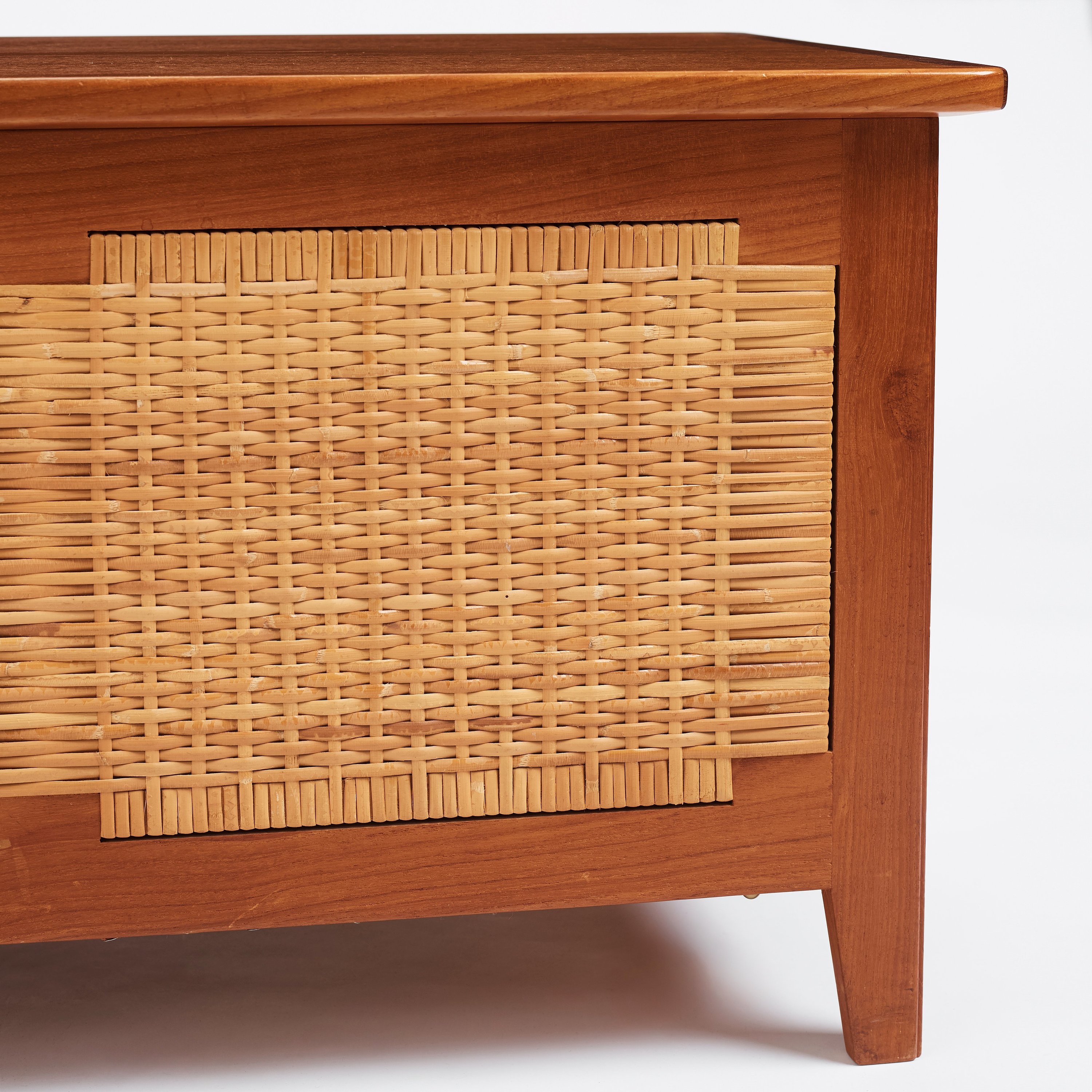 Artwork by Kai Winding, a 'PH52' sideboard, Poul Hundevad, Denmark 1950-60s., Made of Teak