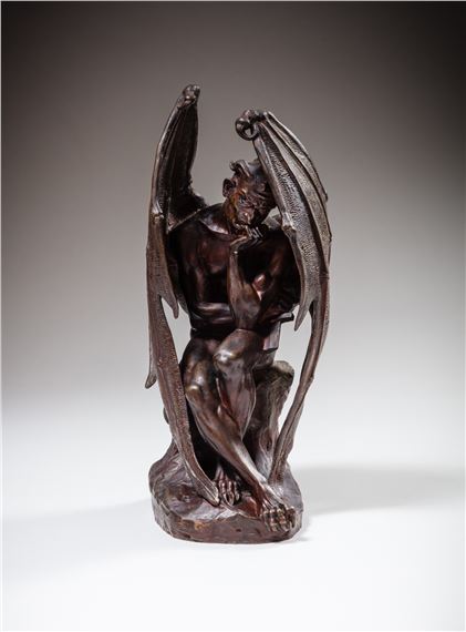 Satan by Jean-Jacques Feuchere, 1833