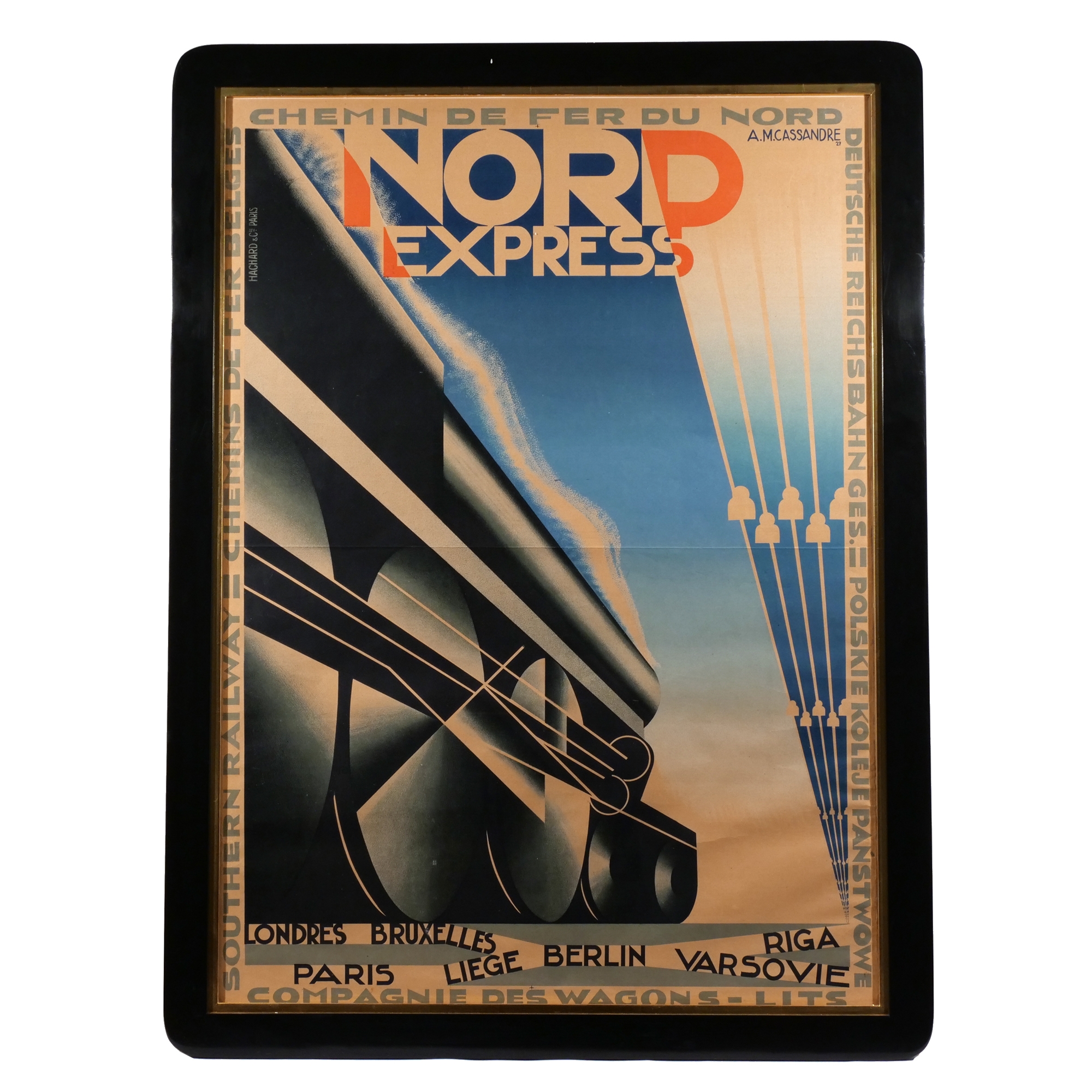 A.M. Cassandre | Nord Express, 1927 (1927) | MutualArt