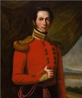 Le Capitaine Charles Campbell - Antoine Plamondon