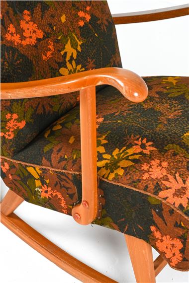 Frits Schlegel | FRITS SCHLEGEL FOR FRITZ HANSEN OAK ROCKING CHAIR