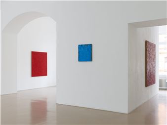 Peter Tollens: Yellow purple blue in green white red and of course grey - Thomas Rehbein Galerie