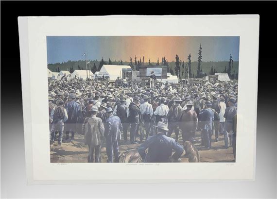 Byron Birdsall | Last Light at Kincaid | MutualArt