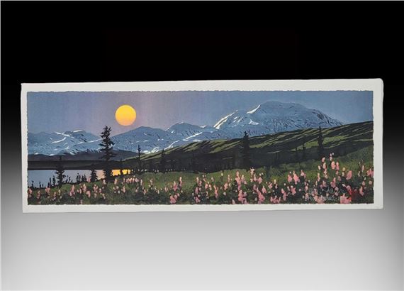 Byron Birdsall | Last Light at Kincaid | MutualArt