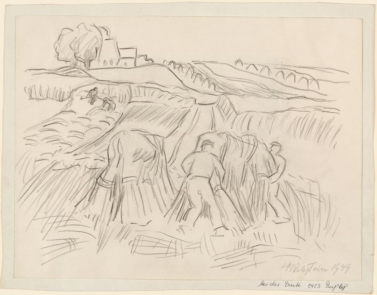 Max Pechstein | At the harvest | MutualArt