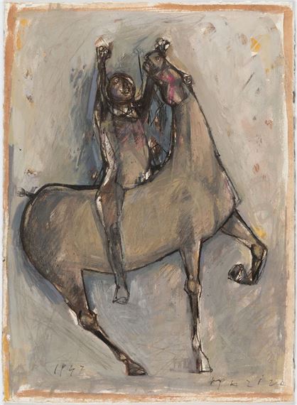 Marino Marini、Cavallo e Cacalliere Marino Marini | Cavallo e cavaliere | MutualArt