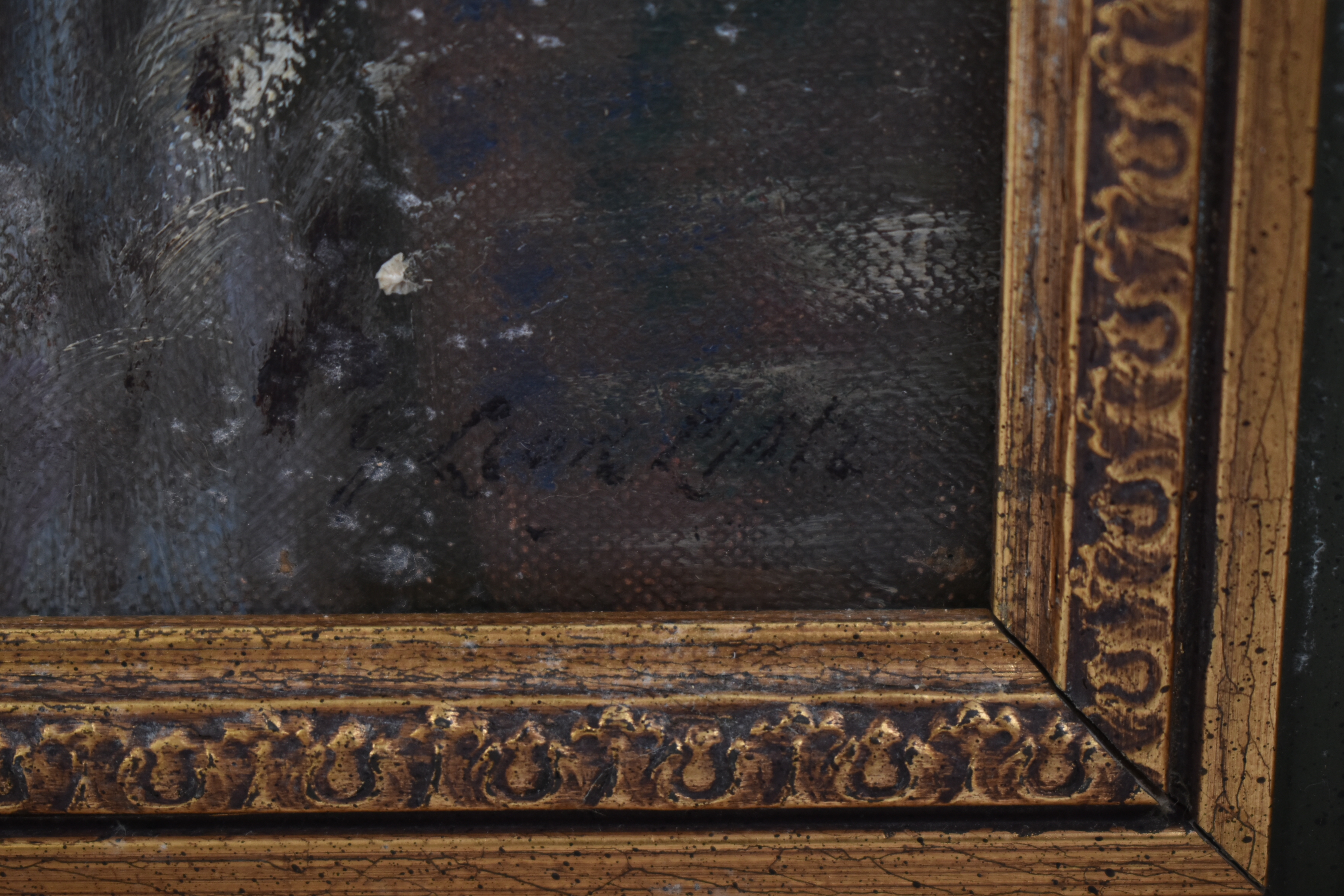 George Leon Little | GEORGE LEON LITTLE - 20TH CENTURY OIL ON CANVAS ...