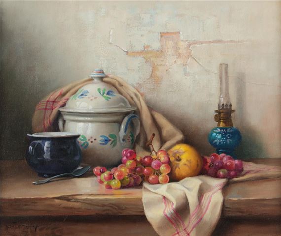 STILL LIFE FRUIT BOWLS by Robert Chailloux