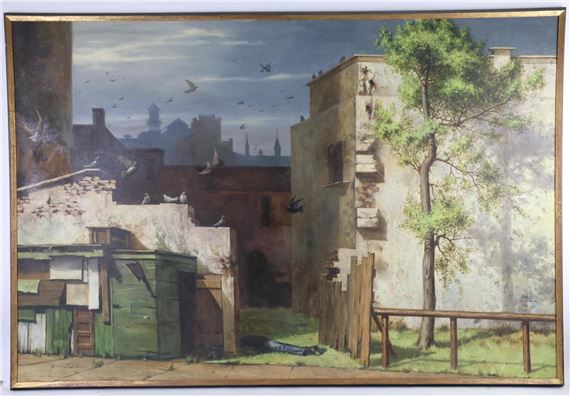 Neglected urban landscape