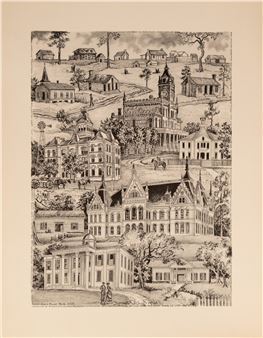 architectural studies - Joseph Polley Paine