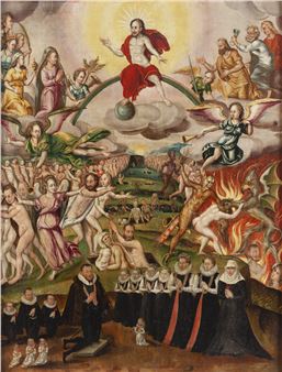 Last Judgment - Silesian School, 16th Century