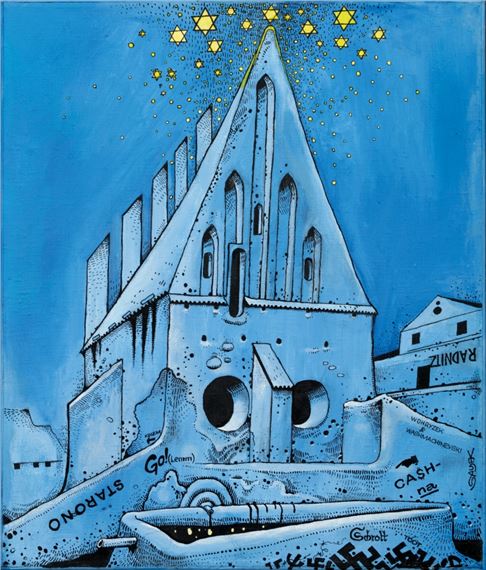 The Old-New Synagogue – Josefov by Kaja Saudek