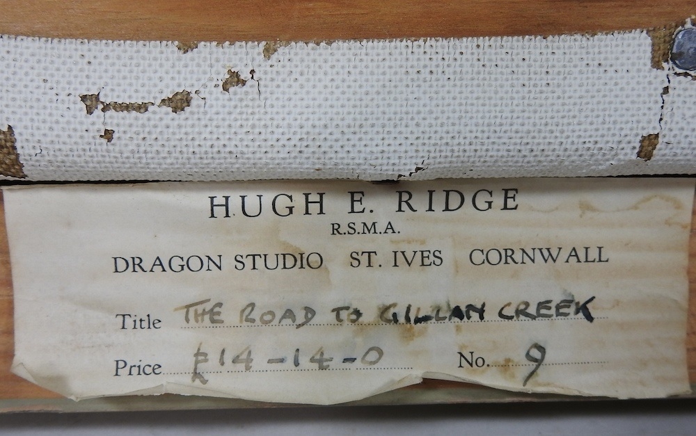 Hugh Edward Ridge | The Road to Gillan Creek | MutualArt