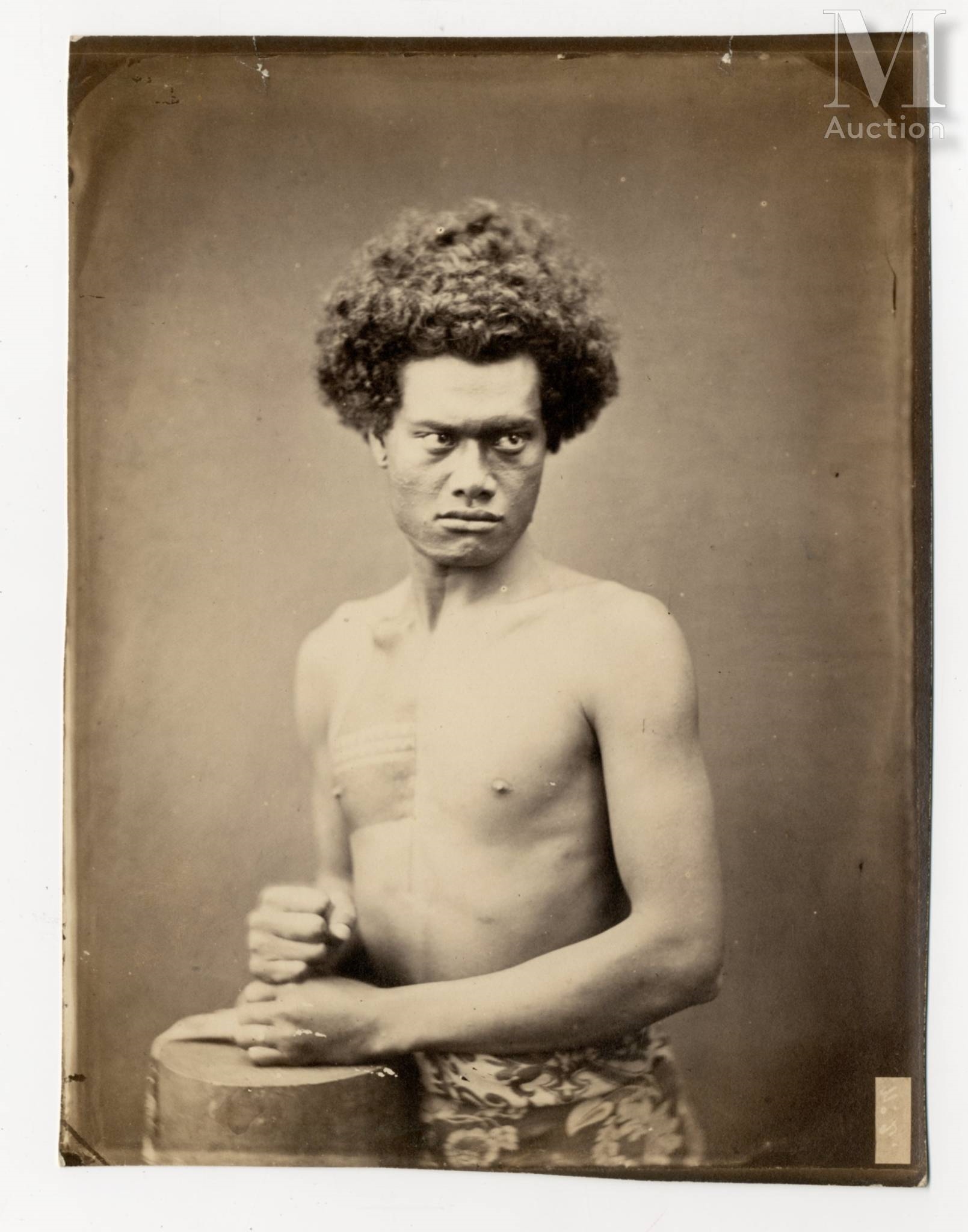 Eugène Maunoury | Hitoro, chef de l'Ile Ua Pu (1861) | MutualArt