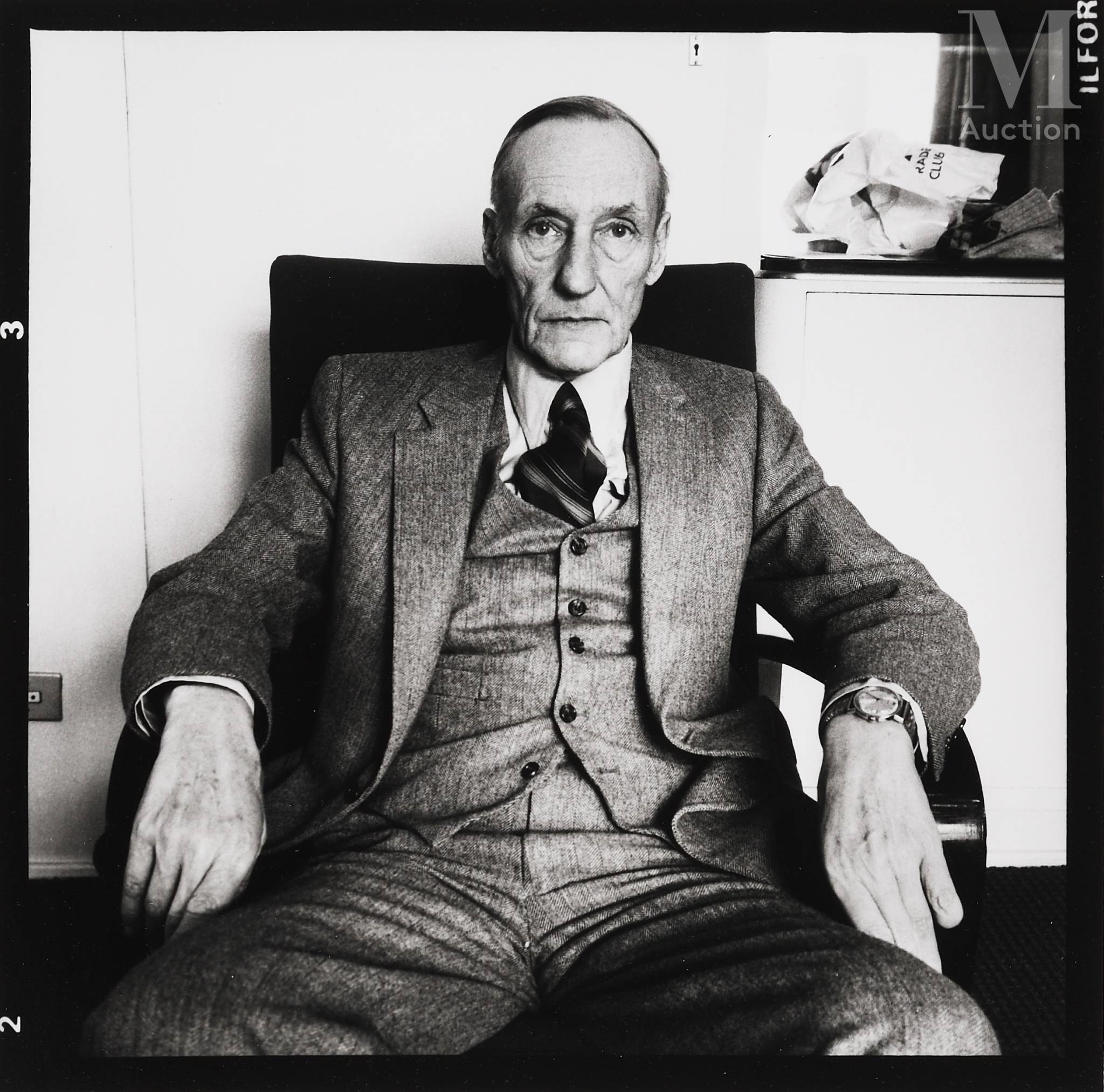 William S. Burroughs, New York, 1981 by Marc Trivier, 1981