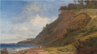 Masterpiece Story: View from Kitnæs on Roskilde Fjord by Johan Thomas Lundbye