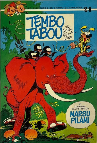 The adventures of Spirou and Fantasio by Andre Franquin, Jean Roba, Michel Régnier, 1962