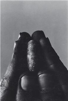 Will McBride | Hande mit Stein (1971) | MutualArt