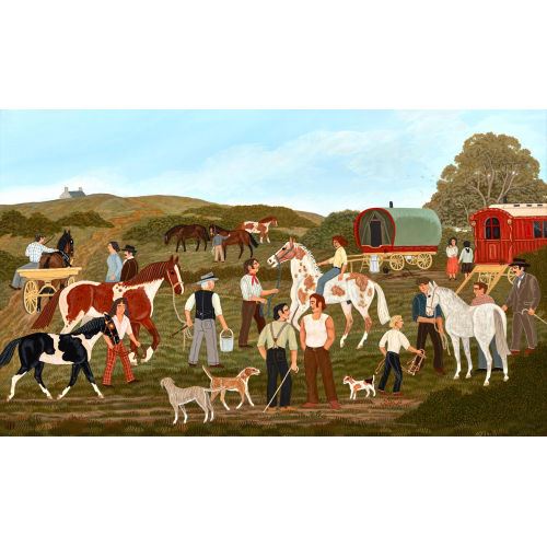 "Off to Appleby Fair - Westmooreland" by Vincent Haddelsey, 1993