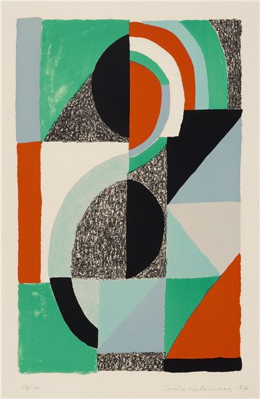 Icone by Sonia Delaunay, 1967