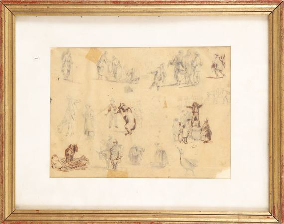 The bear showman by Henry Monnier