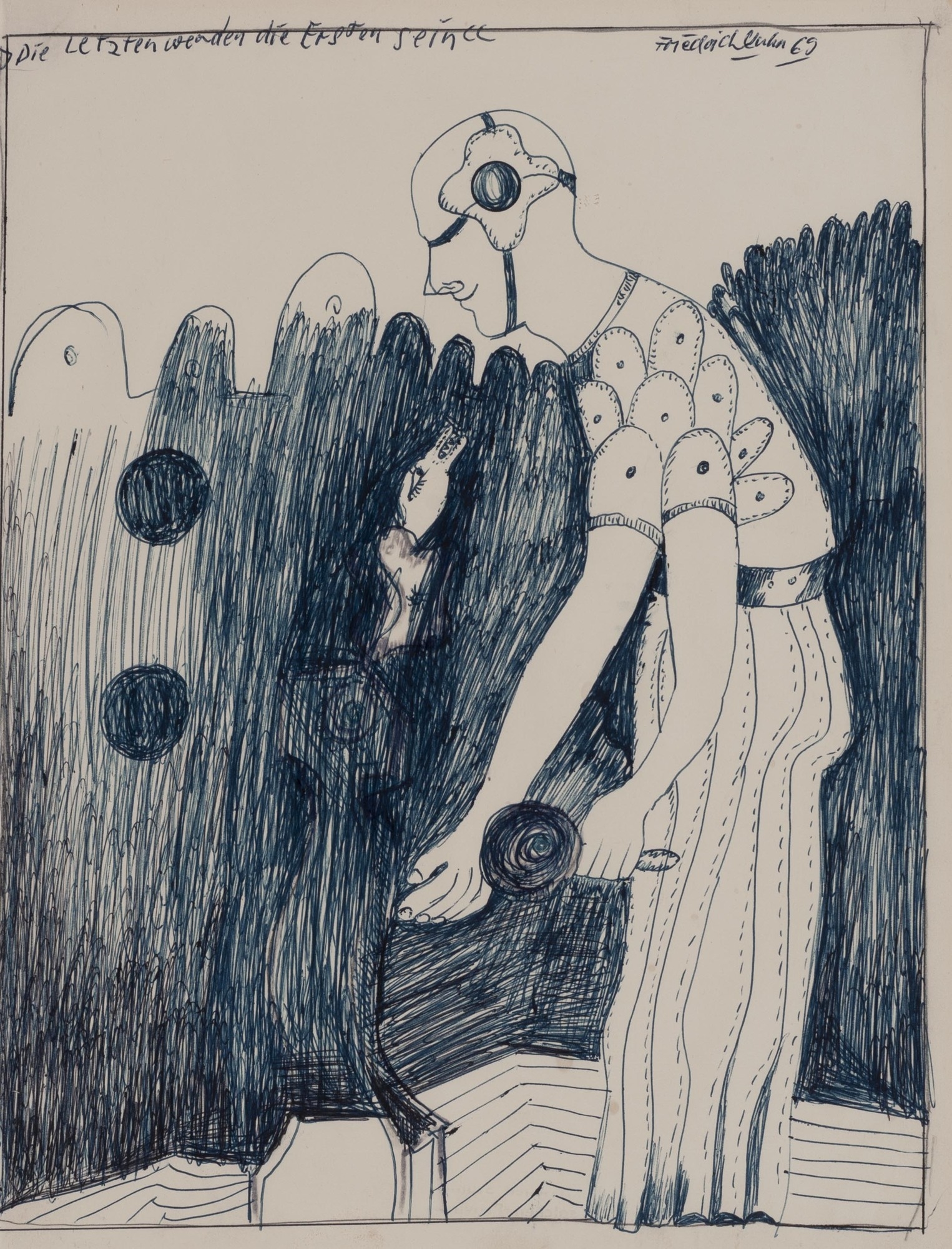 Friedrich Kuhn | Die Letzten werden die Ersten sein (1969) | MutualArt