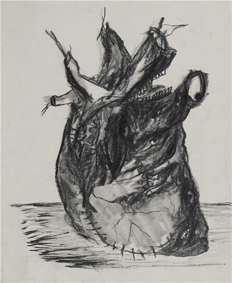 Verbranntes Herz by Klaudia Schifferle, 1986