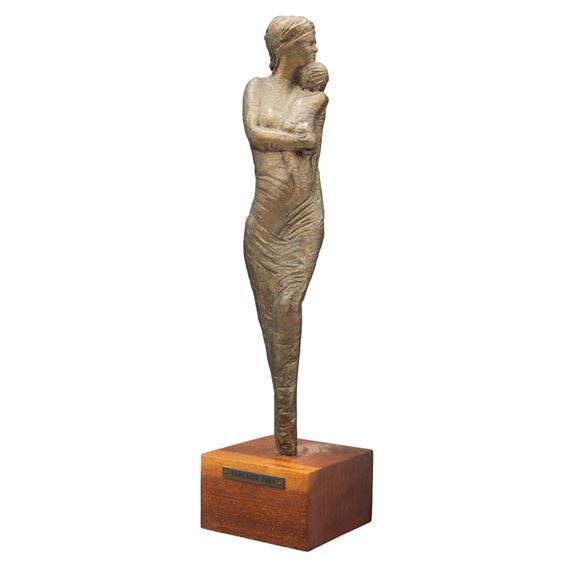 Madre con figlio - Domenico Zora