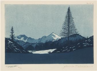 Folder: A Winter Symphony with 6 original - James Bieberkraut