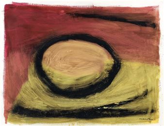 Michael Lotenero painting on paper Still Life - Michael Lotenero