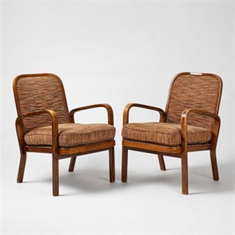 Karmstolar, ett par - Sigurd Lewerentz