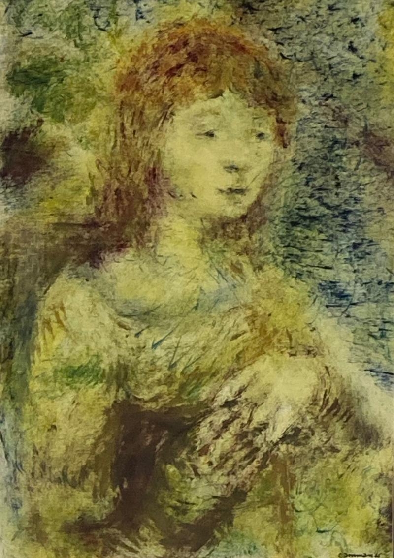 Artwork by Els Amman, Zonder titel, Made of ink painting