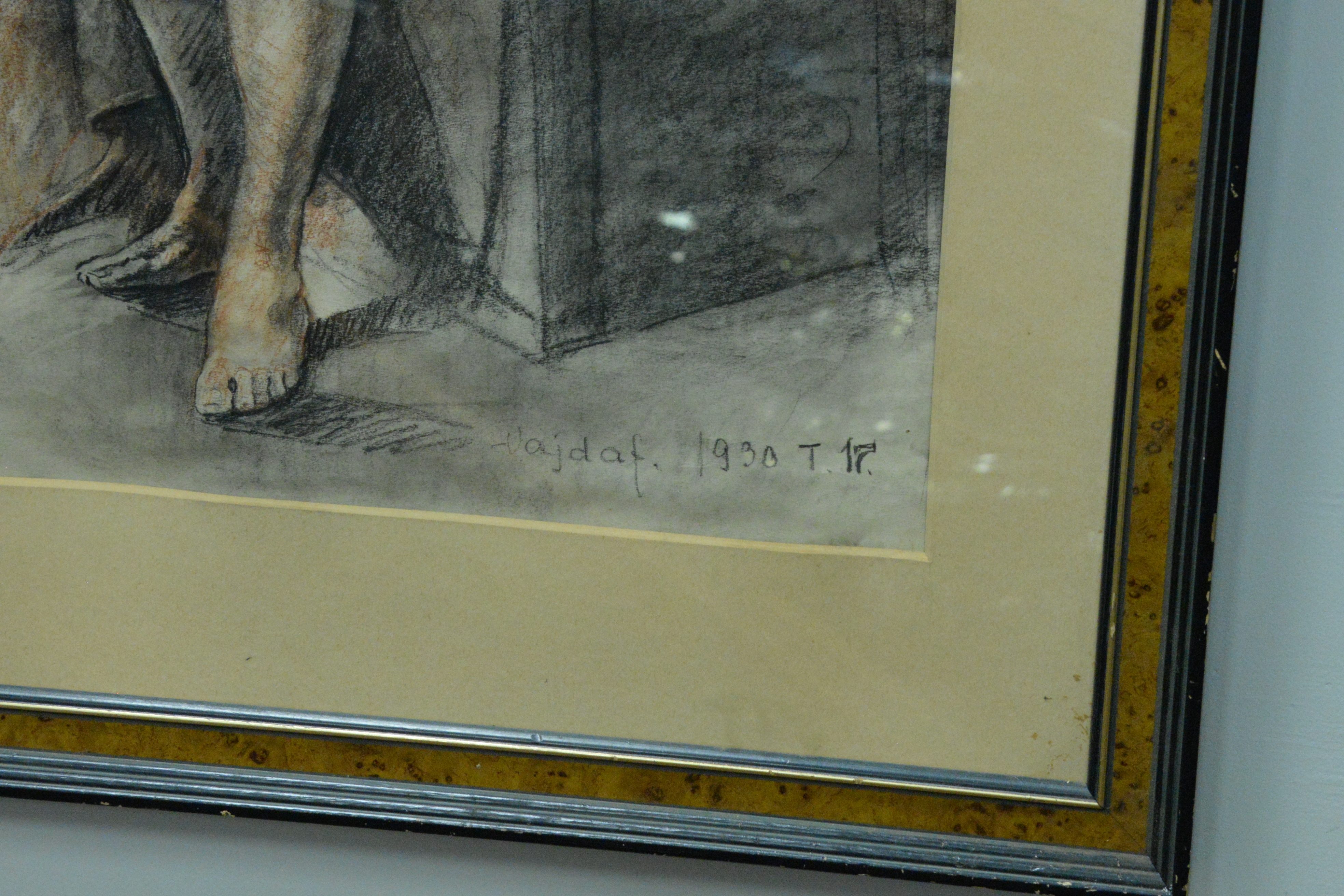 Artwork by Jim Forsberg, Portrait of a boy, Made of Drawings and Etching