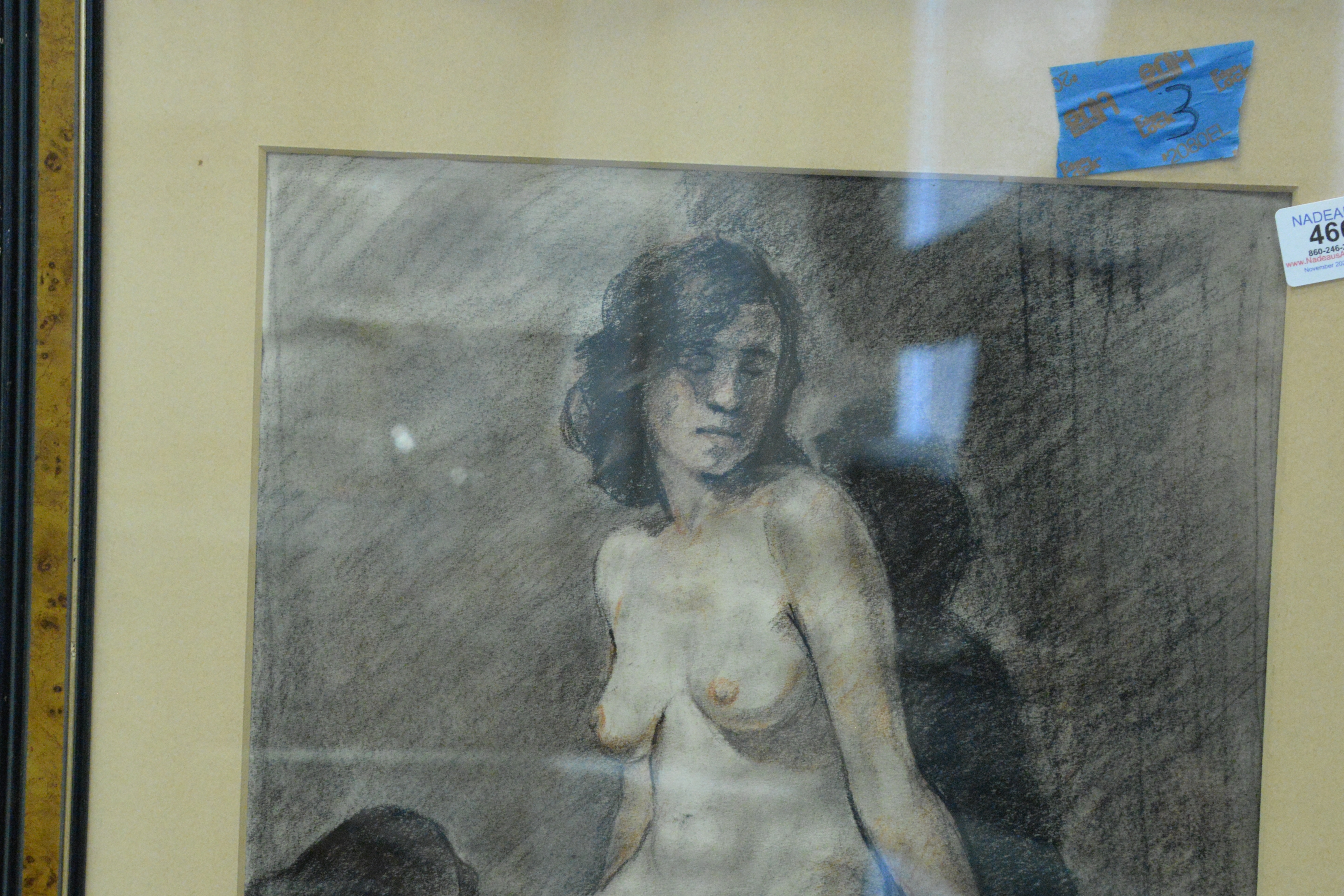 Artwork by Jim Forsberg, Portrait of a boy, Made of Drawings and Etching